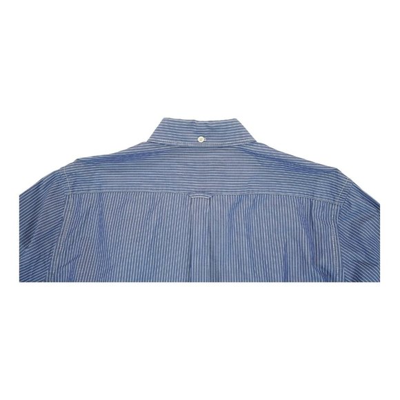 Marc O'Polo Men's Button Up Slim Fit Dress Shirt Long Sleeve Striped‎ Sz L 41/42 - Picture 5 of 5